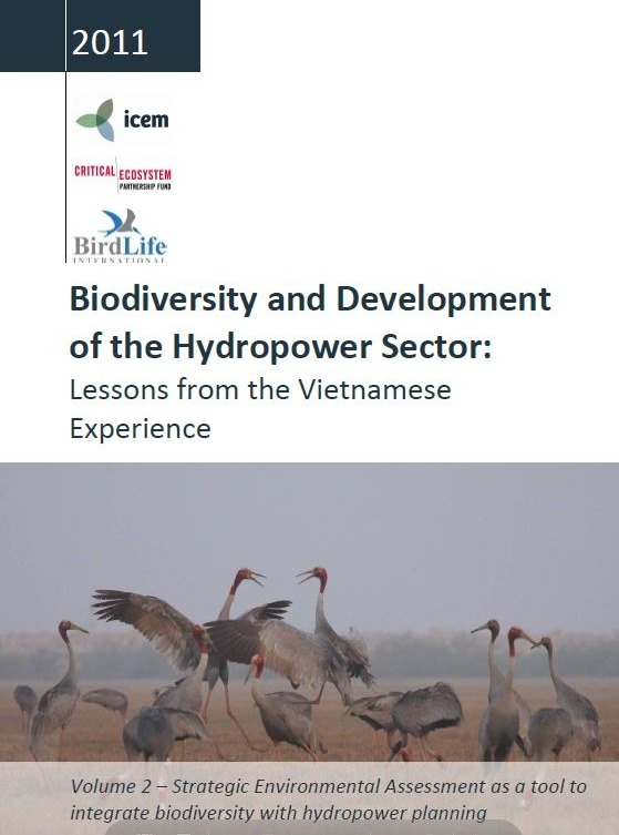 Biodiversity and Development of the Hydropower Report Series – Vol 2: SEA as a tool to integrate biodiversity with hydropower planning