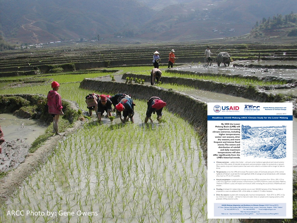 Mekong ARCC Climate Study for the Lower Mekong: Headlines