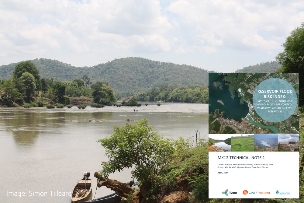 Reservoir Flood Risk Index: Assessing the flood risk and capacity for control in Mekong hydro-electric reservoirs