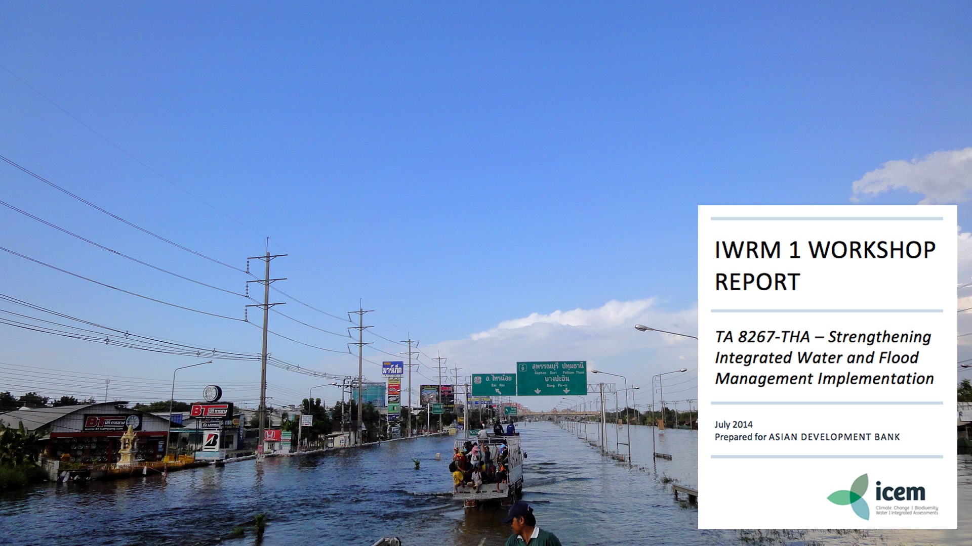 Strengthening Integrated Water and Flood Management Implementation Workshop Report